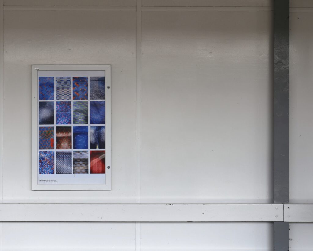 Poster displayed on the wall at Chalkwell Railway station